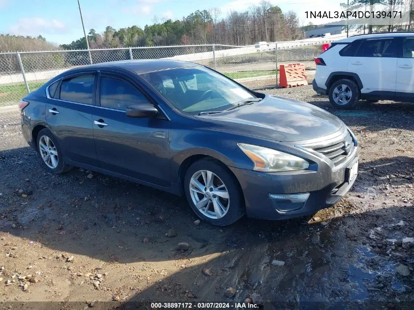 2013 Nissan Altima 2.5 Sv VIN: 1N4AL3AP4DC139471 Lot: 38897172