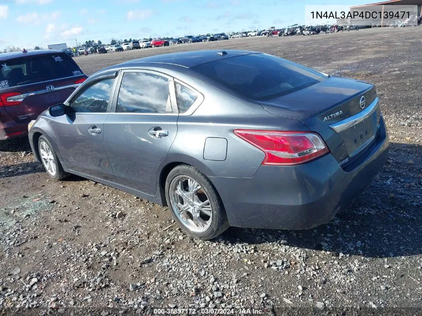 2013 Nissan Altima 2.5 Sv VIN: 1N4AL3AP4DC139471 Lot: 38897172