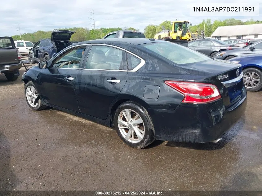 2013 Nissan Altima 2.5 Sl VIN: 1N4AL3AP7DC211991 Lot: 39275212