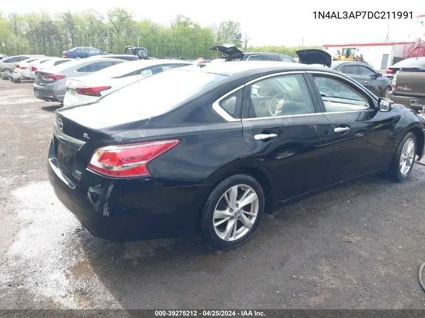 2013 Nissan Altima 2.5 Sl VIN: 1N4AL3AP7DC211991 Lot: 39275212