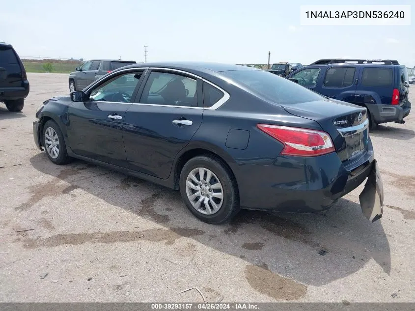 2013 Nissan Altima 2.5 VIN: 1N4AL3AP3DN536240 Lot: 39293157