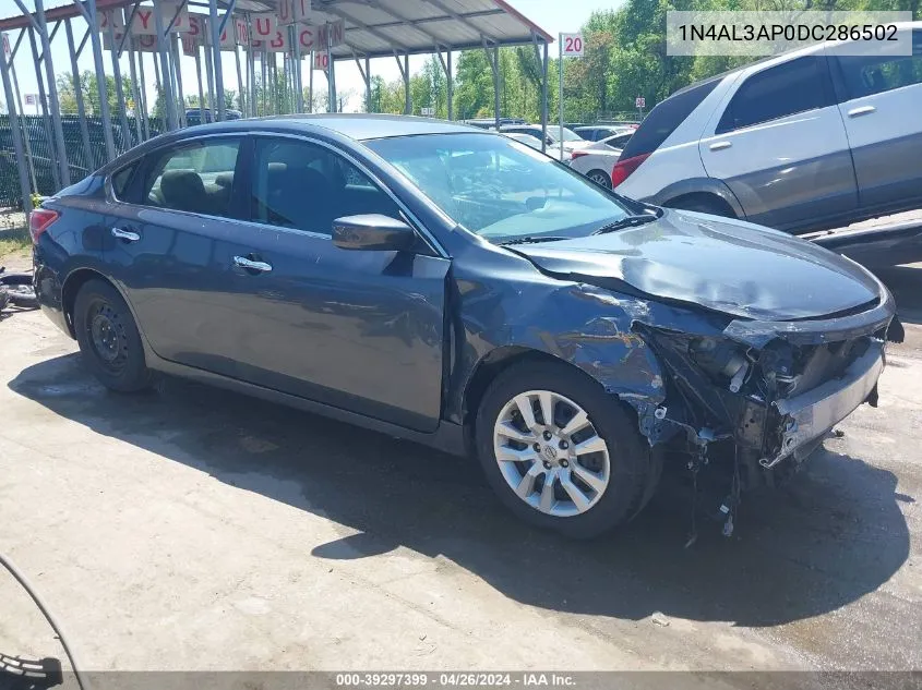 2013 Nissan Altima 2.5 S VIN: 1N4AL3AP0DC286502 Lot: 39297399