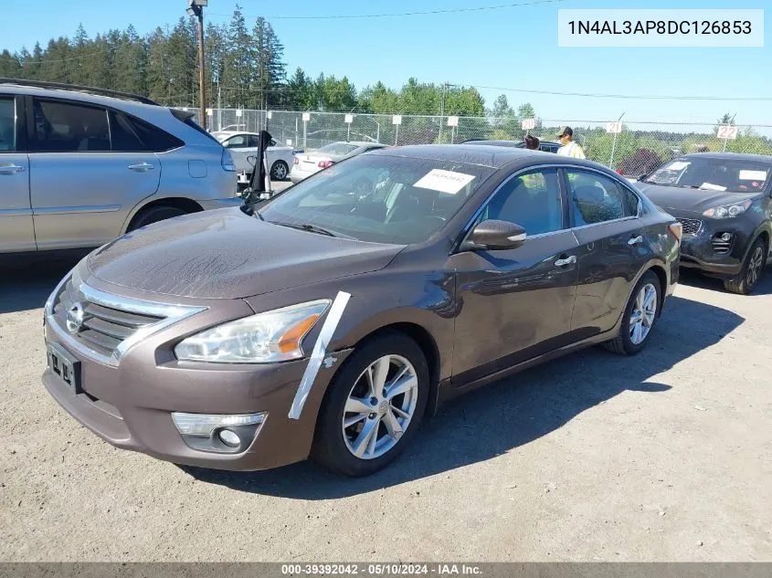 2013 Nissan Altima 2.5 Sl VIN: 1N4AL3AP8DC126853 Lot: 39392042