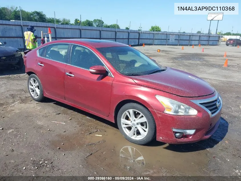 2013 Nissan Altima 2.5 Sv VIN: 1N4AL3AP9DC110368 Lot: 39396160