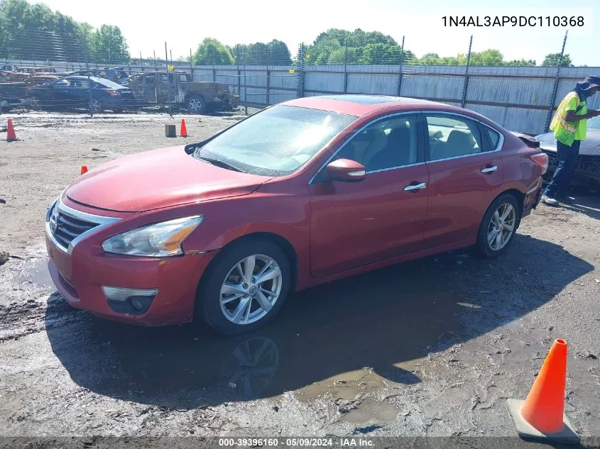 2013 Nissan Altima 2.5 Sv VIN: 1N4AL3AP9DC110368 Lot: 39396160