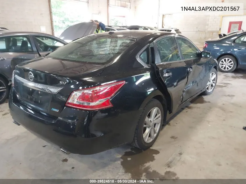 2013 Nissan Altima 2.5 Sv VIN: 1N4AL3APXDC201567 Lot: 39524518