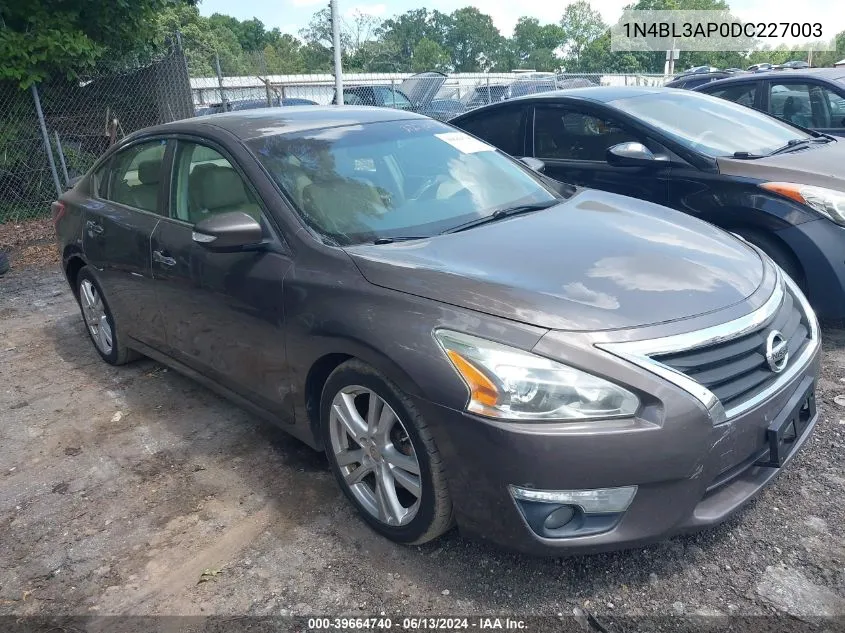 2013 Nissan Altima 3.5 Sl VIN: 1N4BL3AP0DC227003 Lot: 39664740