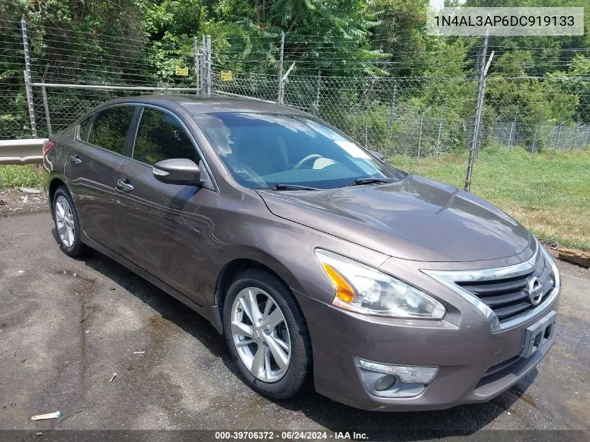 2013 Nissan Altima 2.5 Sl VIN: 1N4AL3AP6DC919133 Lot: 39706372