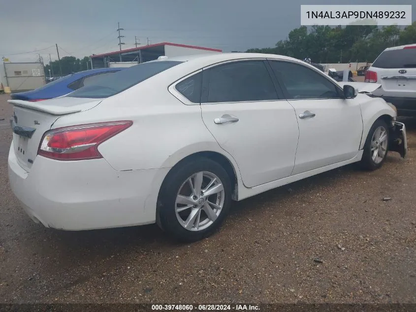 2013 Nissan Altima 2.5 Sl VIN: 1N4AL3AP9DN489232 Lot: 40369064