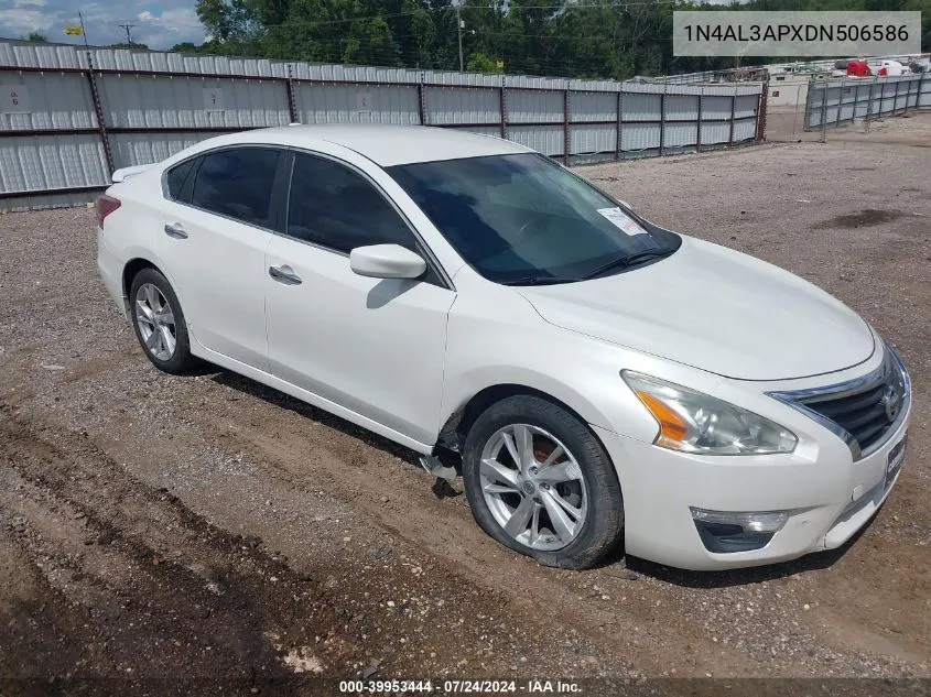 2013 Nissan Altima 2.5 Sv VIN: 1N4AL3APXDN506586 Lot: 39953444