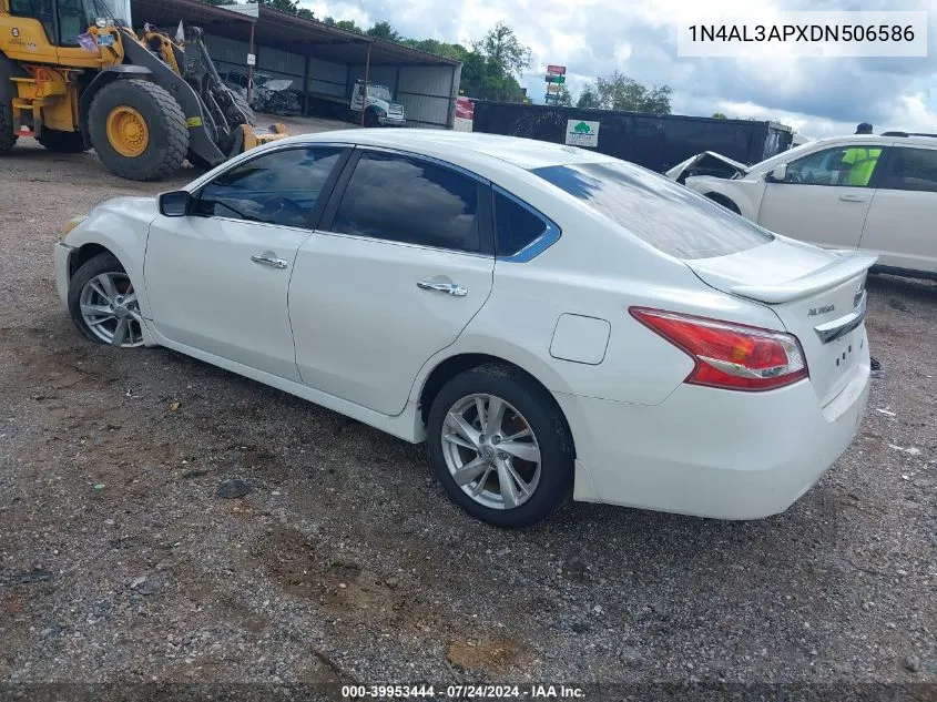 2013 Nissan Altima 2.5 Sv VIN: 1N4AL3APXDN506586 Lot: 39953444