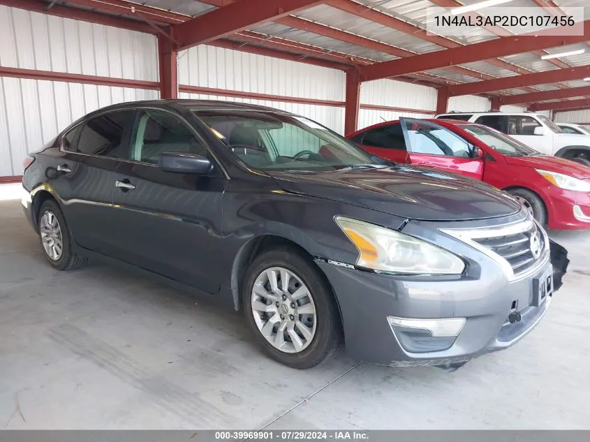 1N4AL3AP2DC107456 2013 Nissan Altima 2.5 S