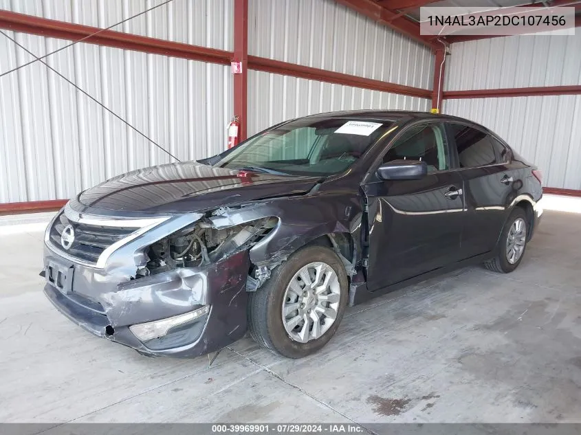 1N4AL3AP2DC107456 2013 Nissan Altima 2.5 S