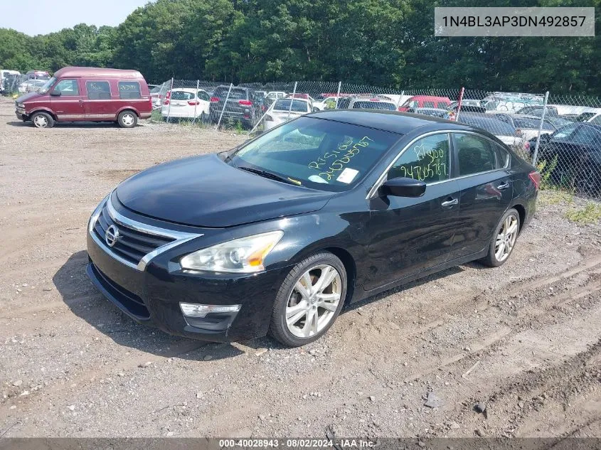 2013 Nissan Altima 3.5 S VIN: 1N4BL3AP3DN492857 Lot: 40028943