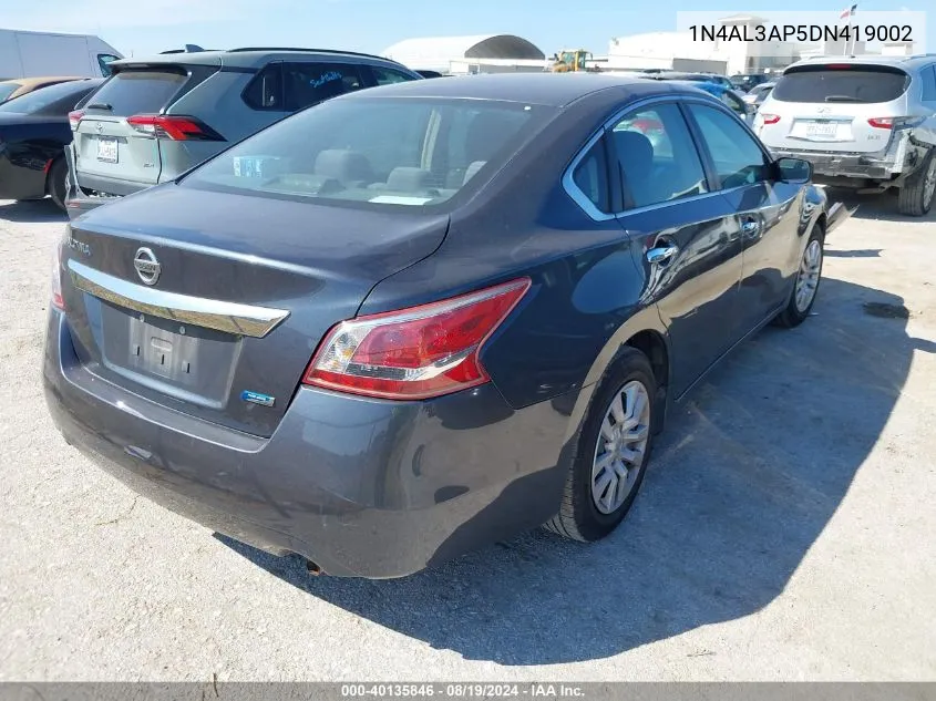 1N4AL3AP5DN419002 2013 Nissan Altima 2.5