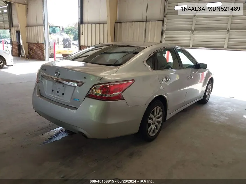 2013 Nissan Altima 2.5 S VIN: 1N4AL3APXDN521489 Lot: 40159915