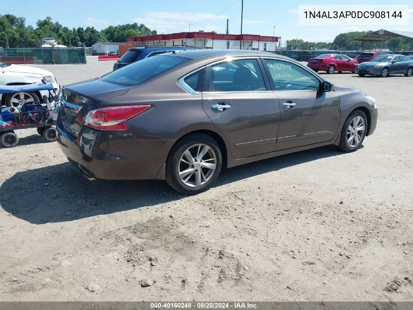 1N4AL3AP0DC908144 2013 Nissan Altima 2.5/S/Sv/Sl