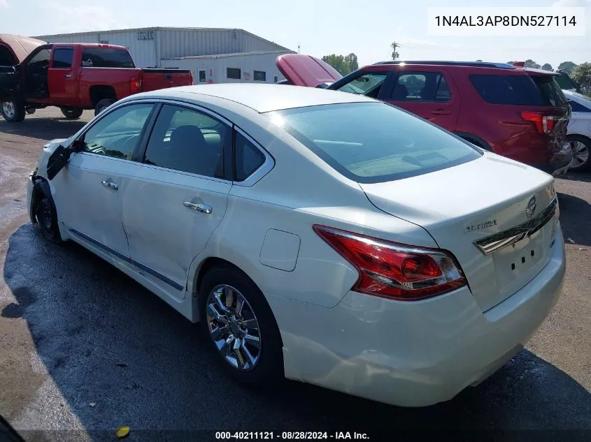 2013 Nissan Altima 2.5 S VIN: 1N4AL3AP8DN527114 Lot: 40211121