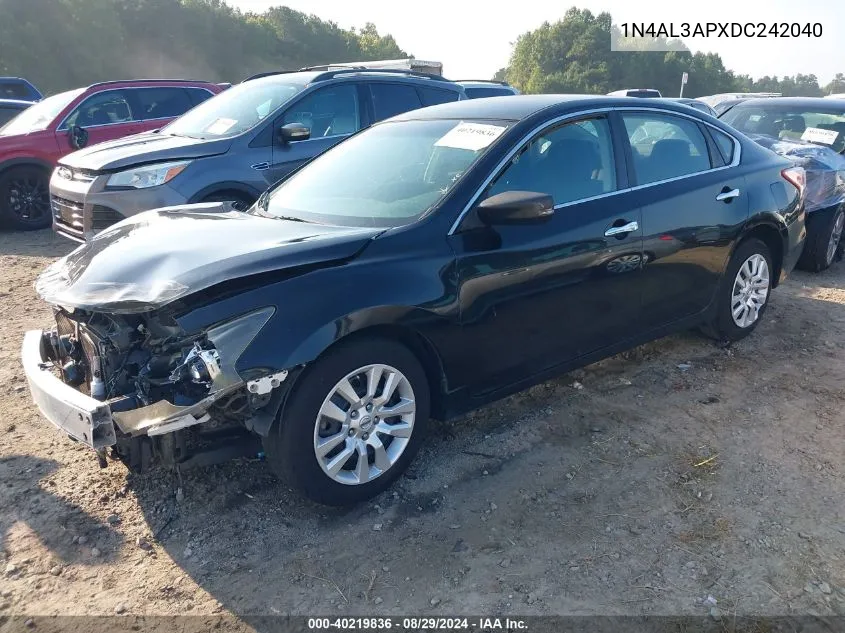 1N4AL3APXDC242040 2013 Nissan Altima 2.5 S