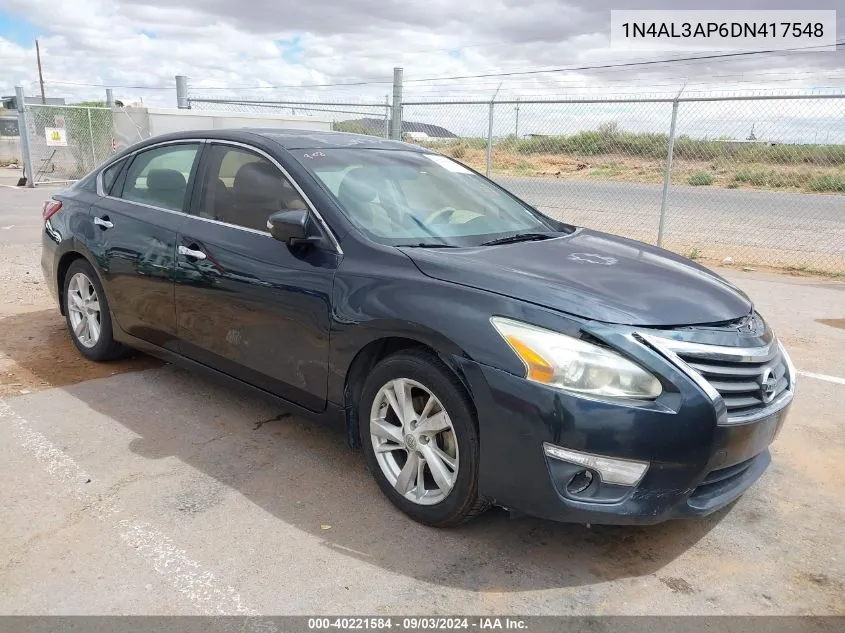 2013 Nissan Altima 2.5 Sl VIN: 1N4AL3AP6DN417548 Lot: 40221584