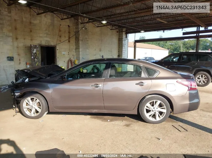 1N4AL3AP6DC231343 2013 Nissan Altima 2.5 Sv