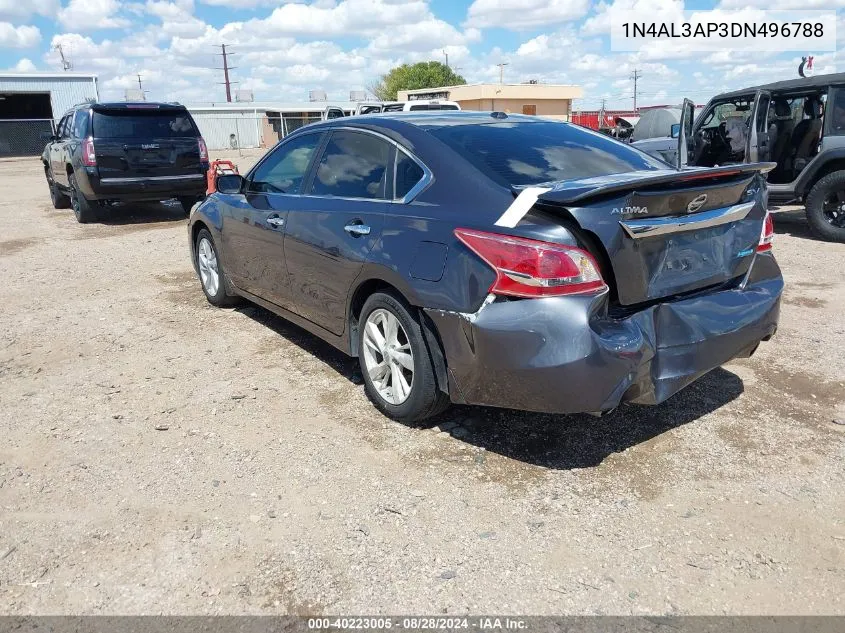 2013 Nissan Altima 2.5 Sv VIN: 1N4AL3AP3DN496788 Lot: 40223005