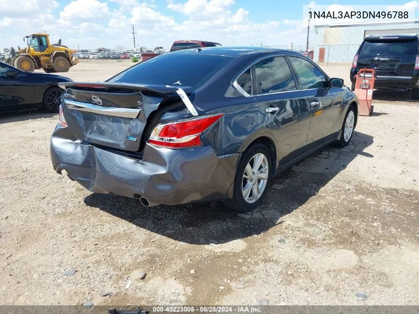 2013 Nissan Altima 2.5 Sv VIN: 1N4AL3AP3DN496788 Lot: 40223005