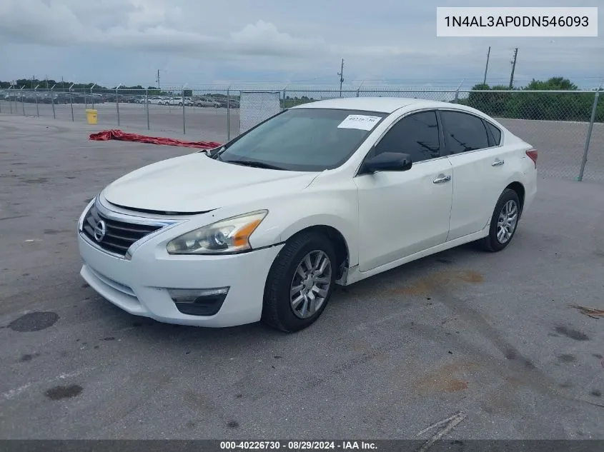 2013 Nissan Altima 2.5 S VIN: 1N4AL3AP0DN546093 Lot: 40226730