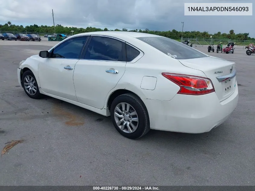 2013 Nissan Altima 2.5 S VIN: 1N4AL3AP0DN546093 Lot: 40226730