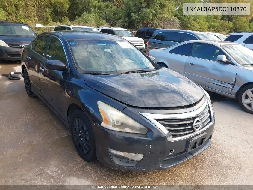 1N4AL3AP5DC110870 2013 Nissan Altima 2.5 S