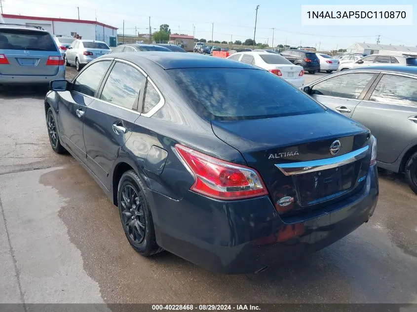 1N4AL3AP5DC110870 2013 Nissan Altima 2.5 S