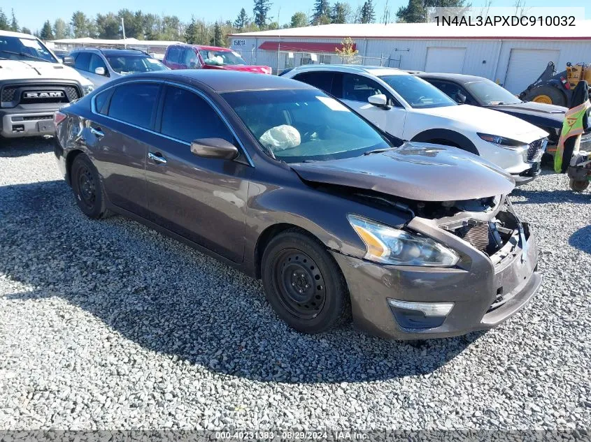 2013 Nissan Altima 2.5 S VIN: 1N4AL3APXDC910032 Lot: 40231383