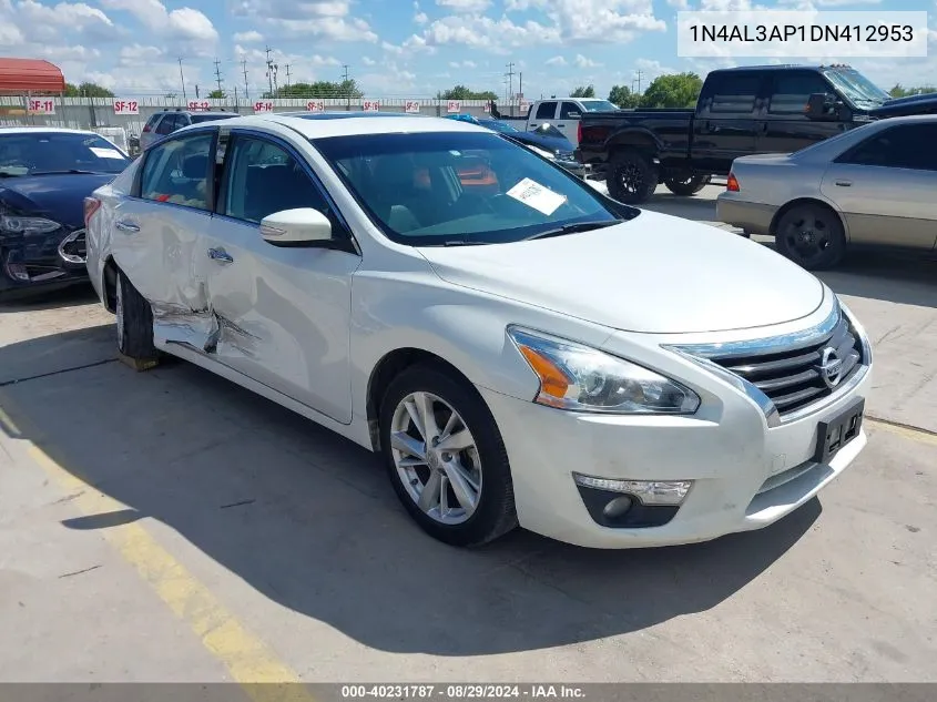 2013 Nissan Altima 2.5 Sl VIN: 1N4AL3AP1DN412953 Lot: 40231787