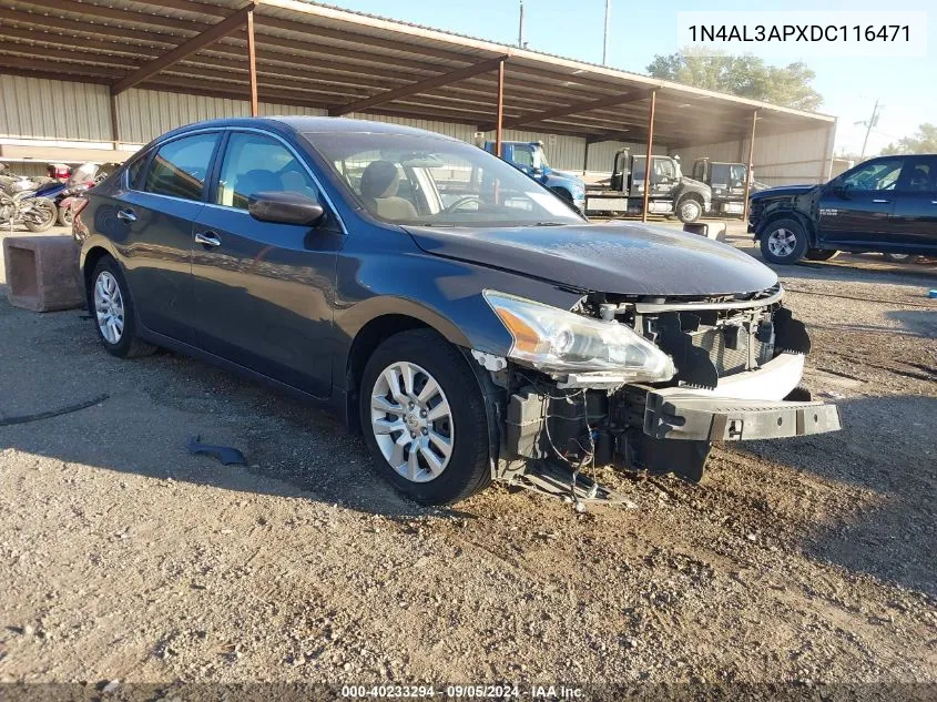 2013 Nissan Altima 2.5 S VIN: 1N4AL3APXDC116471 Lot: 40233294