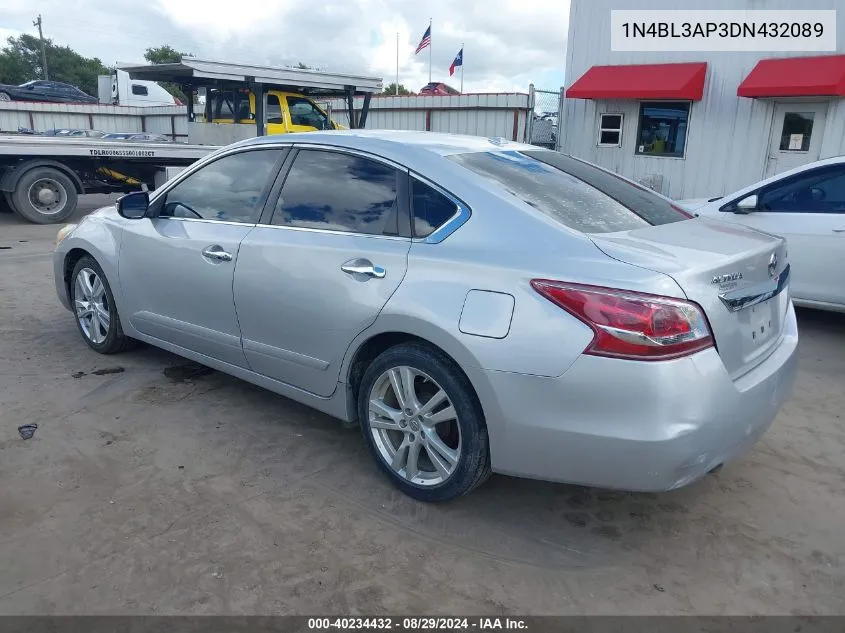 2013 Nissan Altima 3.5 Sv VIN: 1N4BL3AP3DN432089 Lot: 40234432