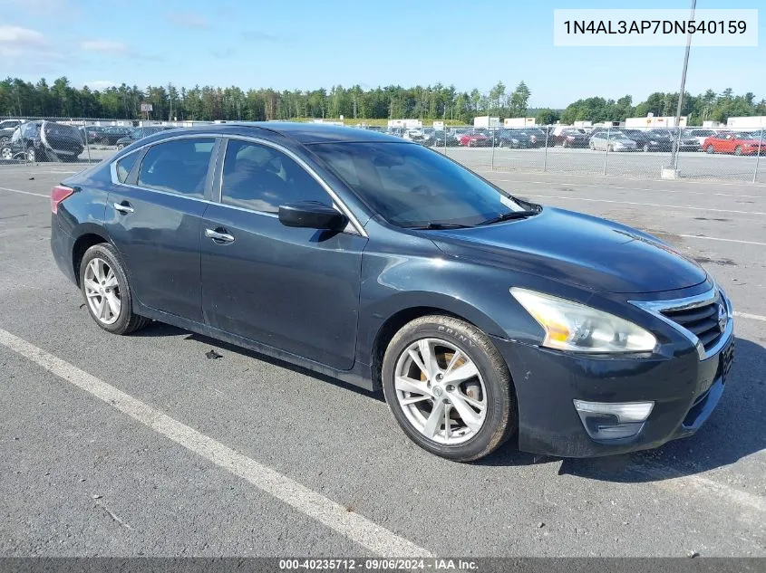 2013 Nissan Altima 2.5 Sv VIN: 1N4AL3AP7DN540159 Lot: 40235712