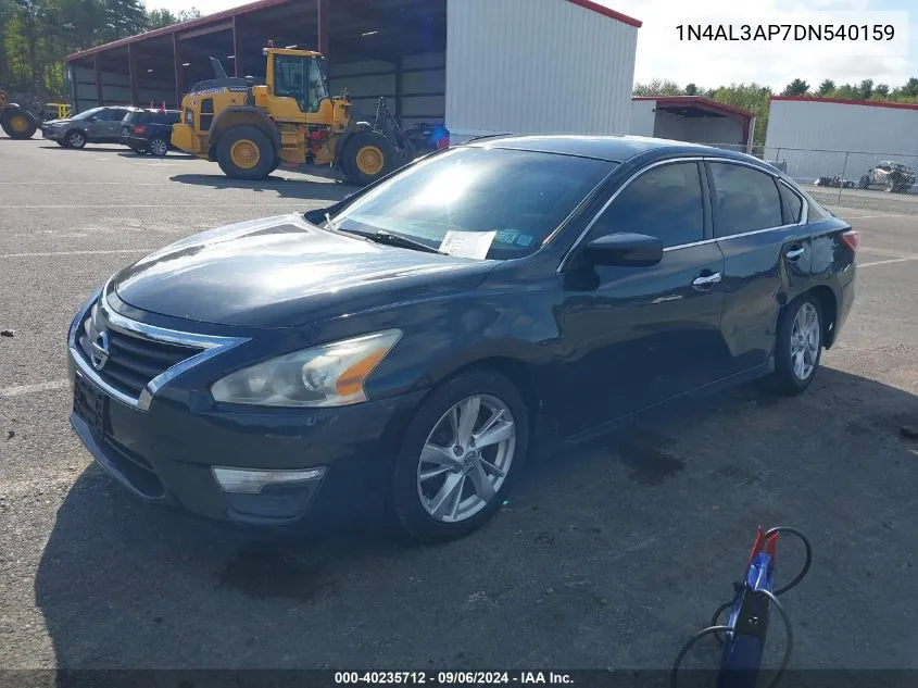 2013 Nissan Altima 2.5 Sv VIN: 1N4AL3AP7DN540159 Lot: 40235712