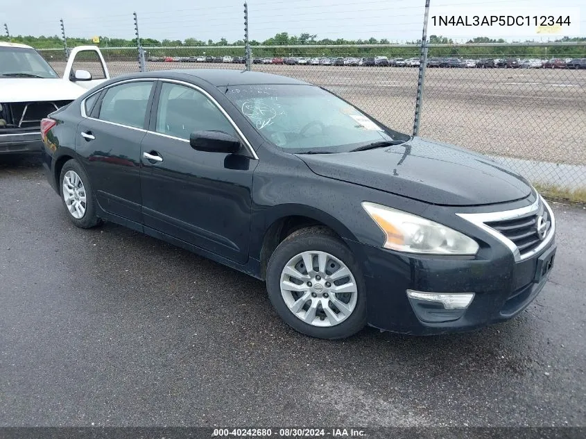 2013 Nissan Altima 2.5 S VIN: 1N4AL3AP5DC112344 Lot: 40242680