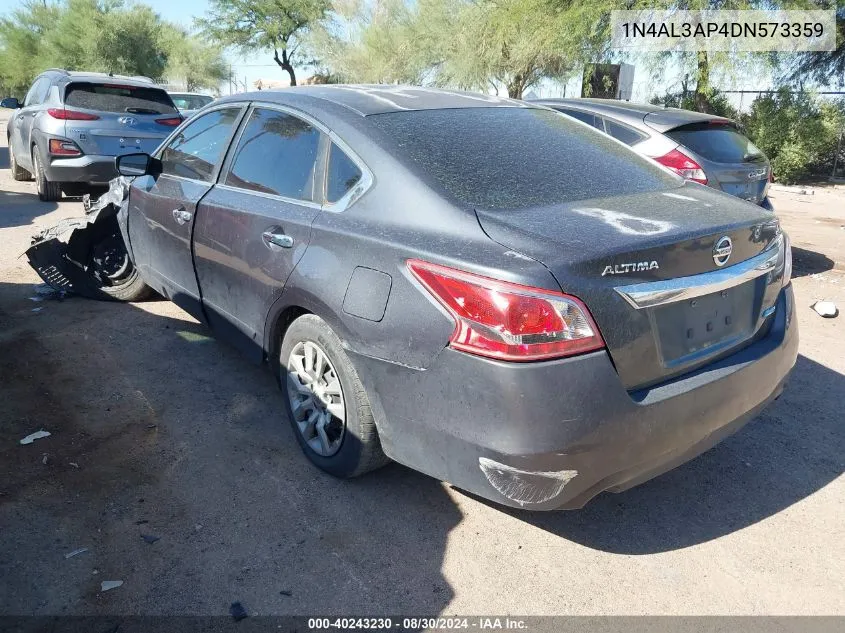 2013 Nissan Altima 2.5 S VIN: 1N4AL3AP4DN573359 Lot: 40243230