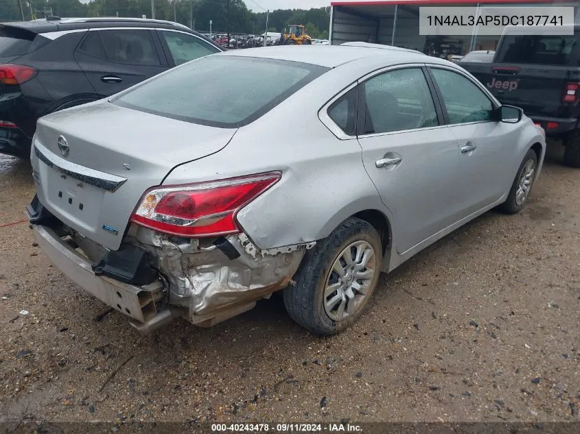 1N4AL3AP5DC187741 2013 Nissan Altima 2.5 S