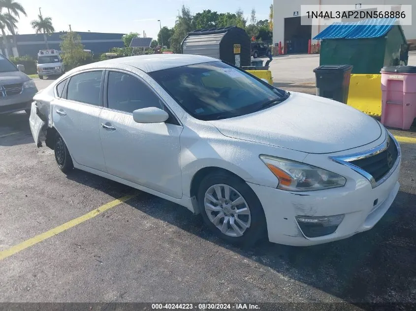 2013 Nissan Altima 2.5 S VIN: 1N4AL3AP2DN568886 Lot: 40244223