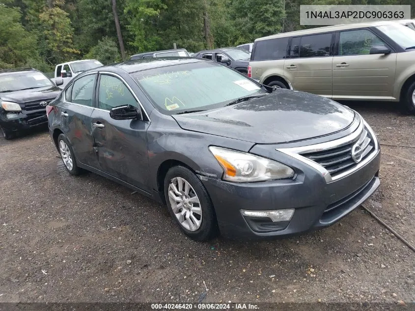 2013 Nissan Altima 2.5 S VIN: 1N4AL3AP2DC906363 Lot: 40246420