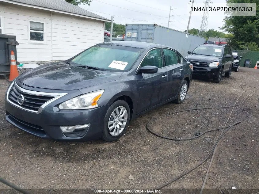 2013 Nissan Altima 2.5 S VIN: 1N4AL3AP2DC906363 Lot: 40246420