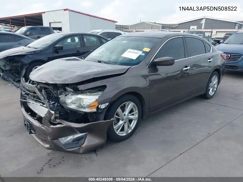 2013 Nissan Altima 2.5 Sv VIN: 1N4AL3AP5DN508522 Lot: 40249309