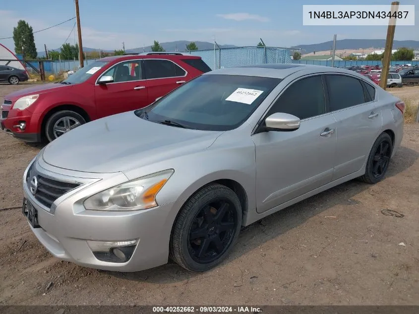 2013 Nissan Altima 3.5 Sl VIN: 1N4BL3AP3DN434487 Lot: 40252662