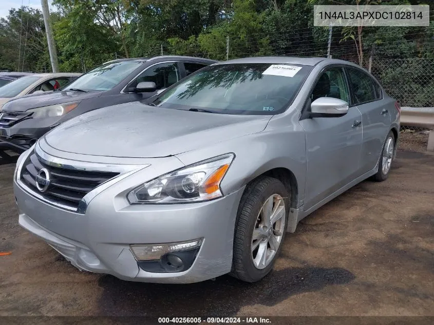 2013 Nissan Altima 2.5 Sl VIN: 1N4AL3APXDC102814 Lot: 40256005