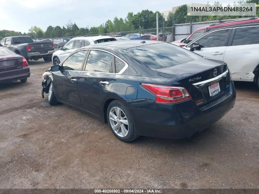 2013 Nissan Altima 2.5/S/Sv/Sl VIN: 1N4AL3AP6DN488264 Lot: 40258902