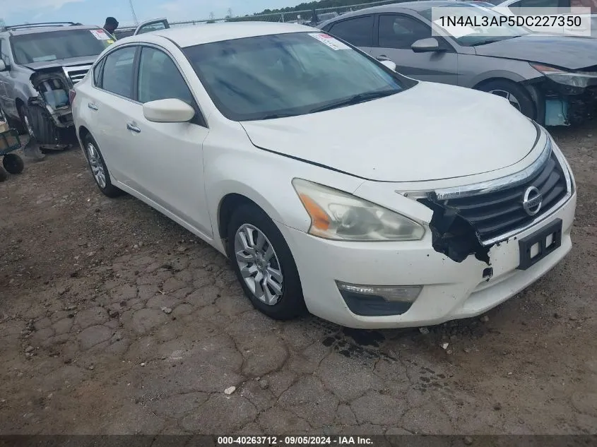 2013 Nissan Altima 2.5/S/Sv/Sl VIN: 1N4AL3AP5DC227350 Lot: 40263712