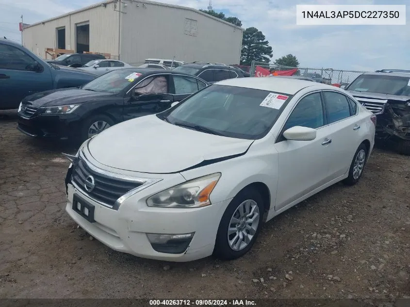 2013 Nissan Altima 2.5/S/Sv/Sl VIN: 1N4AL3AP5DC227350 Lot: 40263712