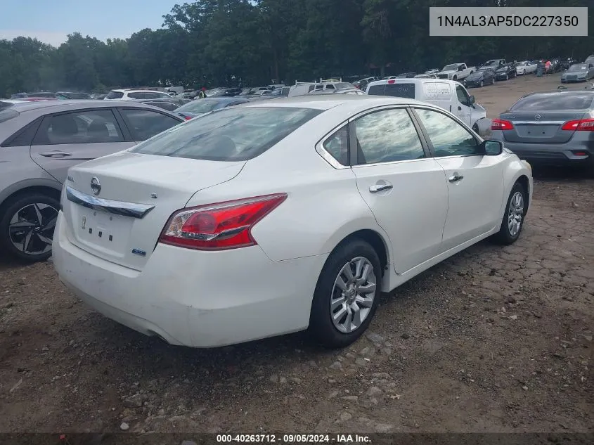 1N4AL3AP5DC227350 2013 Nissan Altima 2.5/S/Sv/Sl